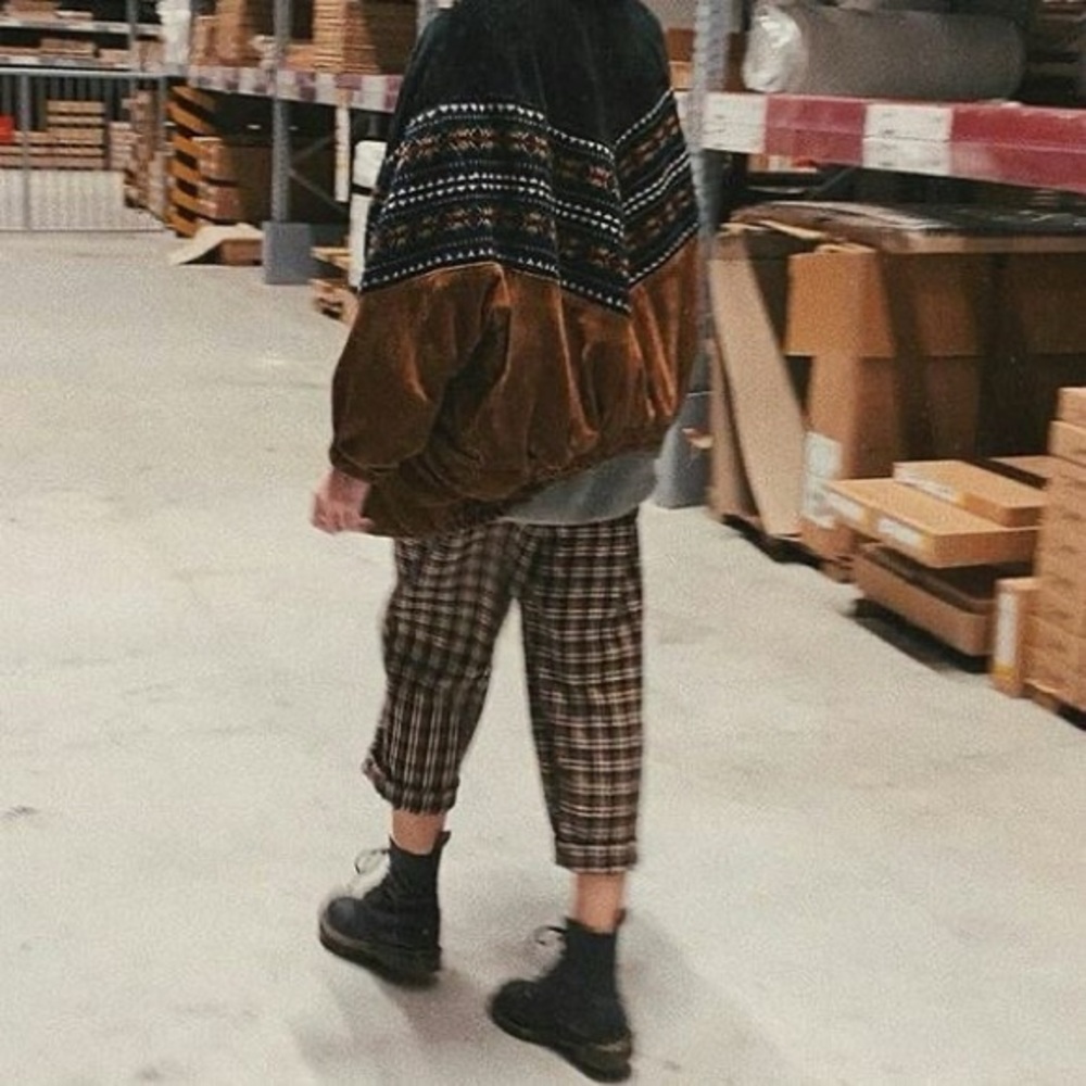 Vintage Suede Boho Oversized Jacket - Picture 9 of 10